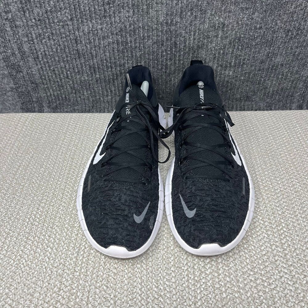 Nike Free RN 5.0 Next Nature Black White Running Shoes Mens Size 11 CZ1884-001 - Picture 2 of 8